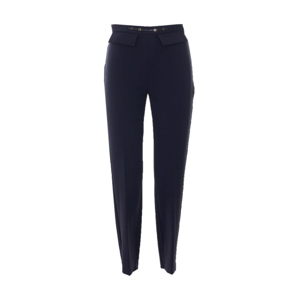 Elisabetta Franchi Women Crepe Stretch Double Pants